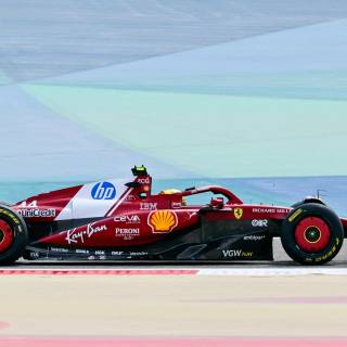 Lewis Hamilton Ferrari 2025 wallpaper