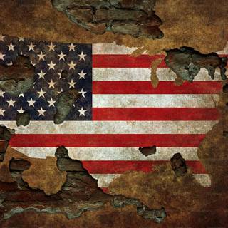 American style wallpaper