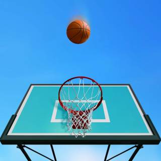 Basketball swish wallpaper