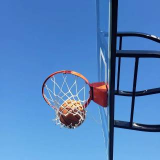 Basketball swish wallpaper