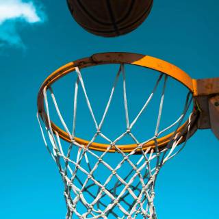 Basketball swish wallpaper