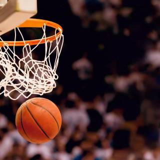 Basketball swish wallpaper