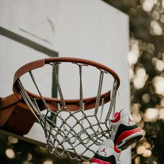 Basketball swish wallpaper