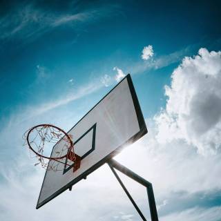 Basketball swish wallpaper