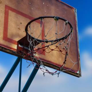 Basketball swish wallpaper