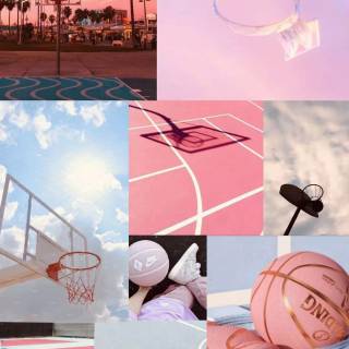 Basketball swish wallpaper