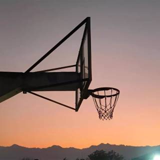 Basketball swish wallpaper