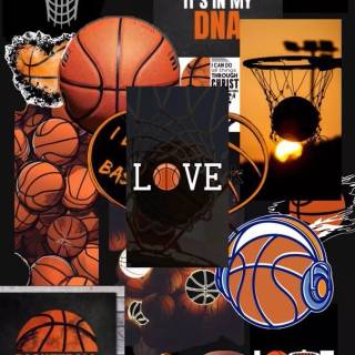 Basketball swish wallpaper