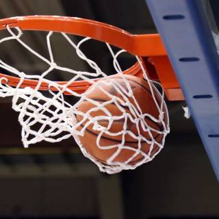 Basketball swish wallpaper