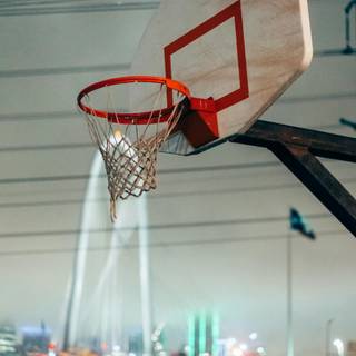 Basketball swish wallpaper