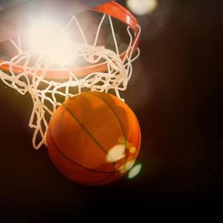Basketball swish wallpaper