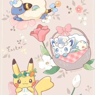 Easter Pokémon wallpaper