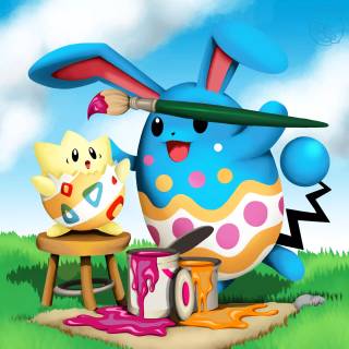 Easter Pokémon wallpaper