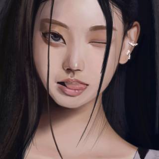 Haerin NewJeans wallpaper