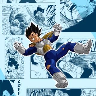 Manga Vegeta wallpaper