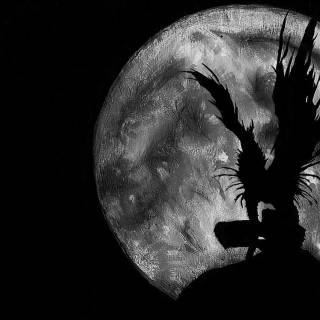 Death Note black wallpaper
