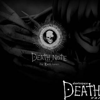 Death Note black wallpaper