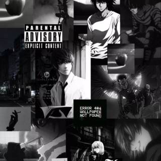 Death Note black wallpaper