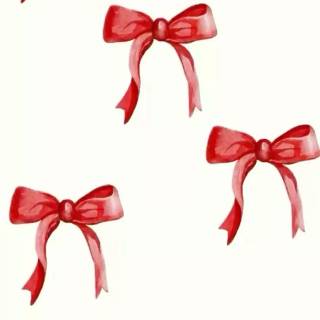 Red bow wallpaper