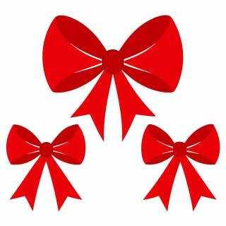 Red bow wallpaper