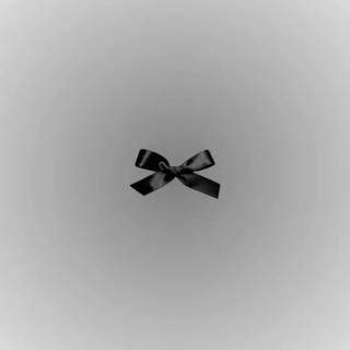 Black bows wallpaper
