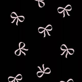 Black bows wallpaper