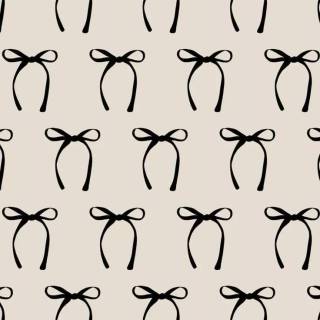Black bows wallpaper
