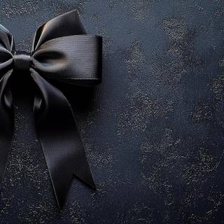 Black bows wallpaper