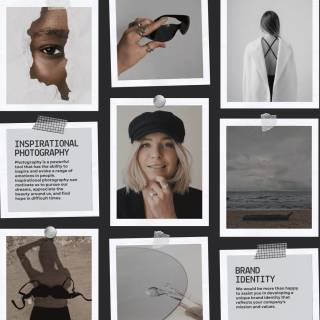 Moodboard desktop wallpaper