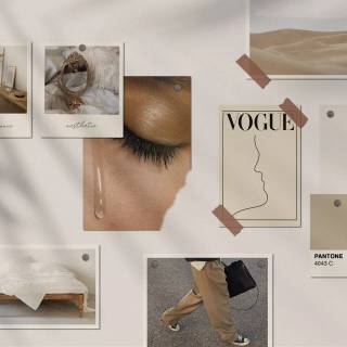 Moodboard desktop wallpaper