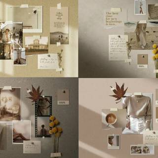 Moodboard desktop wallpaper