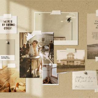 Moodboard desktop wallpaper