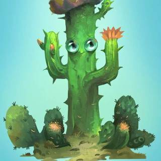 Desert anime wallpaper