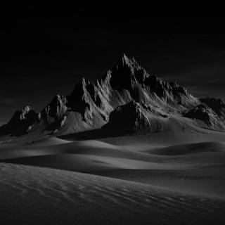 Monochrome desktop wallpaper