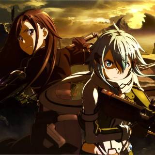 Desert anime wallpaper