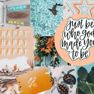 Christian collage wallpaper