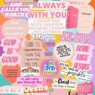 Christian collage wallpaper