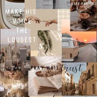 Christian collage wallpaper