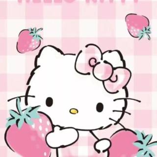 Strawberry Hello Kitty wallpaper