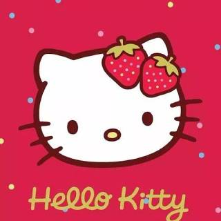 Strawberry Hello Kitty wallpaper