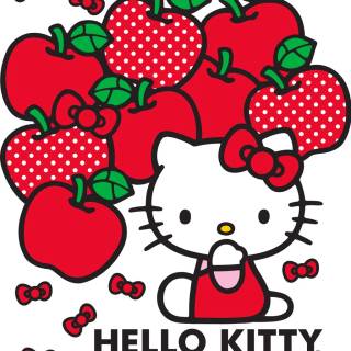 Strawberry Hello Kitty wallpaper