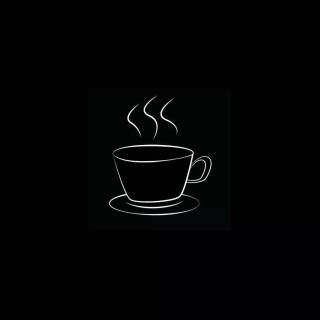 Minimal coffee wallpaper