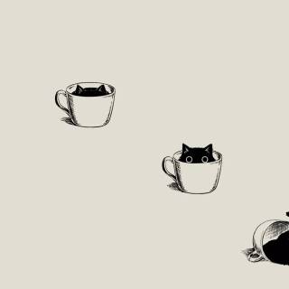 Minimal coffee wallpaper