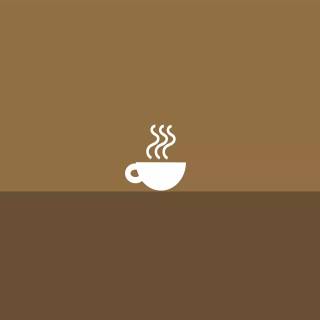 Minimal coffee wallpaper