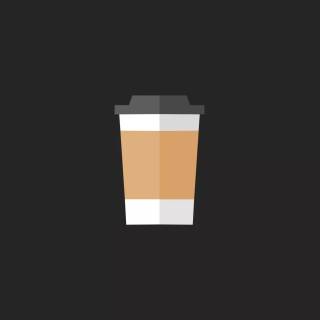 Minimal coffee wallpaper