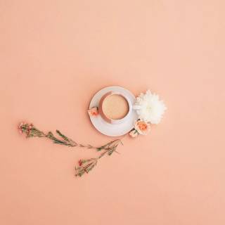 Minimal coffee wallpaper