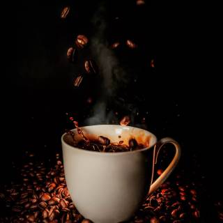 Minimal coffee wallpaper