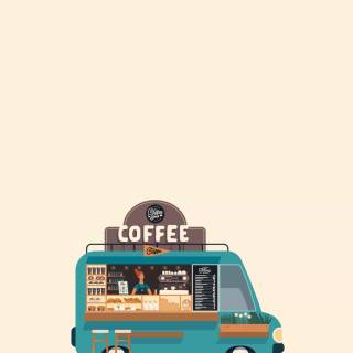 Minimal coffee wallpaper