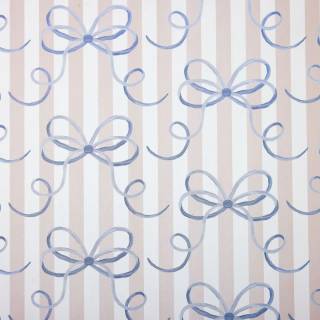 Blue bow wallpaper
