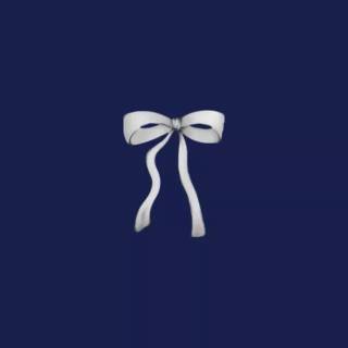 Blue bow wallpaper